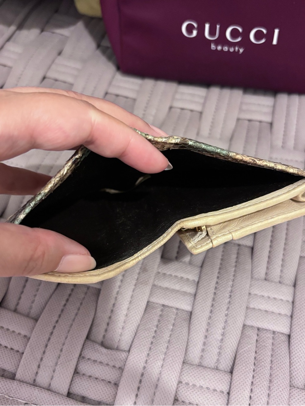 Gucci Marmont Python Wallet - Picture 5 of 10
